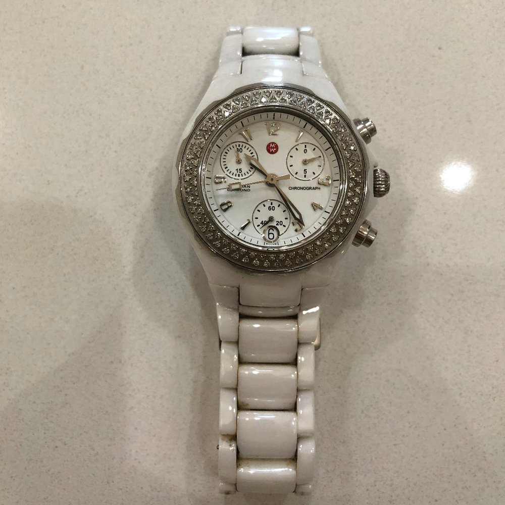 White and Dimond MICHELE Ceramic Watch